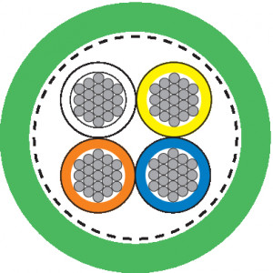 ETHERLINE® TORSION P CAT5 AWM 2X2XAWG22