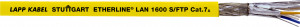 ETHERLINE® LAN Cat.7A S/FTP 4x2xAWG22LSZH