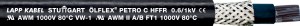 ÖLFLEX® PETRO C HFFR 3G2,5 BK