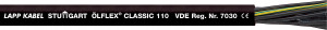 ÖLFLEX® CLASSIC 110 4X1,5 BK