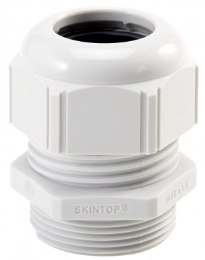 SKINTOP® STR ISO M 25x1,5 RAL 9005 BK