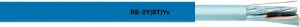 UNITRONIC® RE-2Y(ST)YV PIMF 2X2X0,5 BU